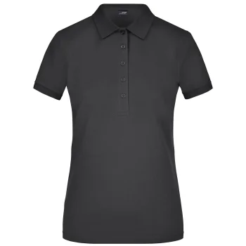 Ladies' Elastic Polo Piqué