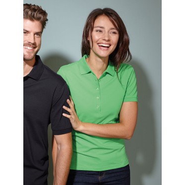 Polo maniche corte donna personalizzate con logo - Ladies' Elastic Polo Piqué