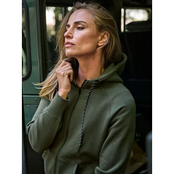 Ladies Fashion Full Zip Hood