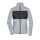 Giacca in pile personalizzabile Daiber con zip doppio cursore e taschini