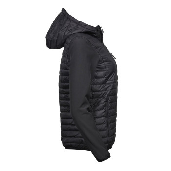 Ladies Hooded Crossover Jacket