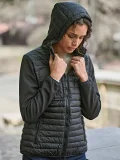 Ladies Hooded Crossover Jacket