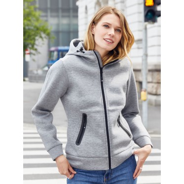 Giacche donna personalizzate con logo - Ladies' Hooded Jacket