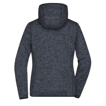 Ladies' Knitted Fleece Hoody
