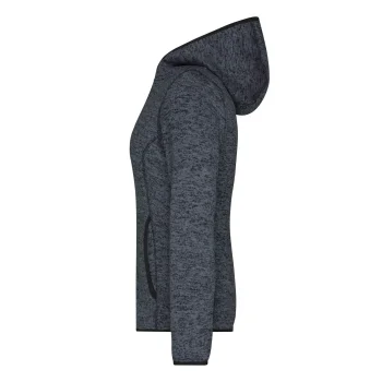 Ladies' Knitted Fleece Hoody