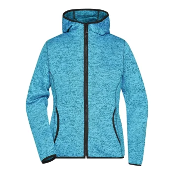 Ladies' Knitted Fleece Hoody
