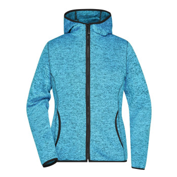 Ladies' Knitted Fleece Hoody