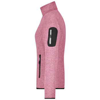 Ladies' Knitted Fleece Jacket