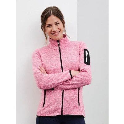 Ladies' Knitted Fleece Jacket
