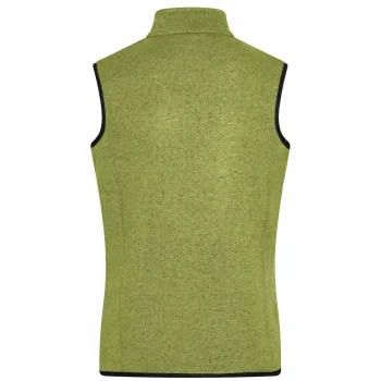 Ladies Knitted Fleece Vest