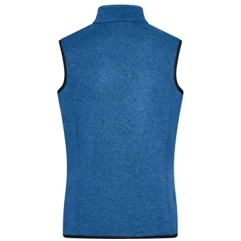 Ladies Knitted Fleece Vest