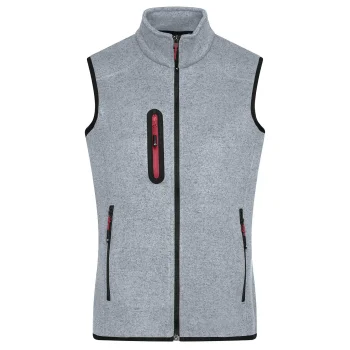 Ladies Knitted Fleece Vest