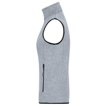 Ladies Knitted Fleece Vest