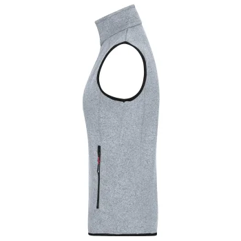 Ladies Knitted Fleece Vest