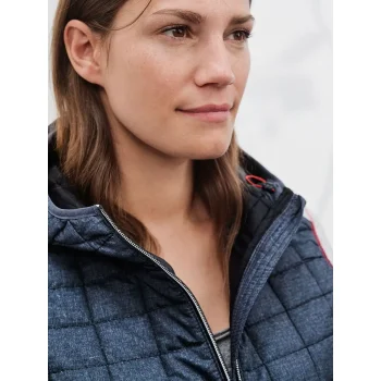 Ladies' Knitted Hybrid Jacket