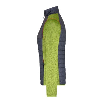 Giubbotto personalizzato con logo - Ladies' Knitted Hybrid Jacket