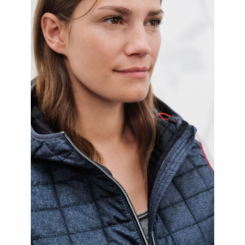 Ladies' Knitted Hybrid Jacket
