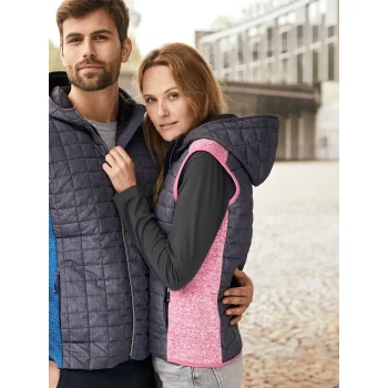 Ladies' Knitted Hybrid Vest