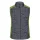 Gilet personalizzato Daiber in pile mélange con tasche zip