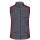 Gilet personalizzato Daiber in pile mélange con tasche zip