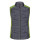 Gilet personalizzato Daiber in pile mélange con tasche zip
