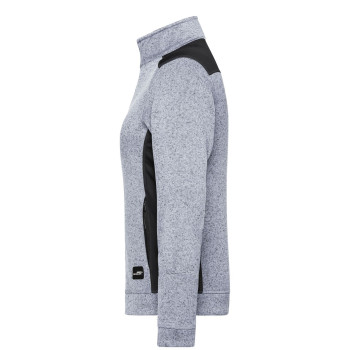 Ladies' Knitted Workwear Fleece Jacket - Strong