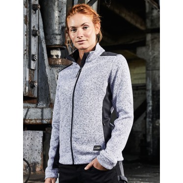 Abbigliamento da lavoro edile personalizzato - Ladies' Knitted Workwear Fleece Jacket - Strong