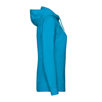 Ladies Lightweight Hooded Sweat Jacket