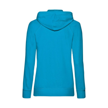 Ladies Lightweight Hooded Sweat Jacket