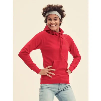 Ladies Lightweight Hooded Sweat