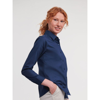 Ladies' Long Sleeve Easy Care Oxford Shirt
