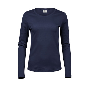 Ladies Long Sleeve Interlock Tee