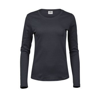 Ladies Long Sleeve Interlock Tee