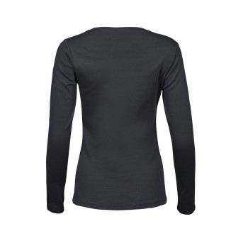 Ladies Long Sleeve Interlock Tee