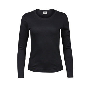 Ladies Long Sleeve Interlock Tee