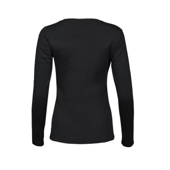 Ladies Long Sleeve Interlock Tee