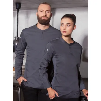 Ladies Long-Sleeve Work Shirt Performance