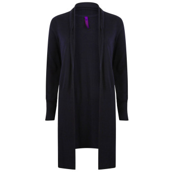 Ladies' Longline Open Cardigan