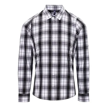 Ladies' LSL 'Ginmill' Check Cotton Bar Shirt