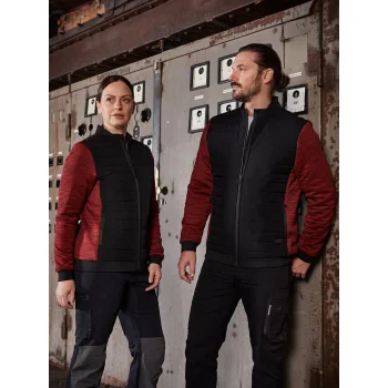 Ladies' Padded Hybrid Jacket