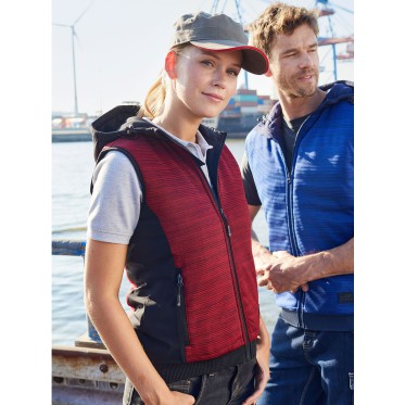 Polo personalizzata con logo - Ladies´ Padded Hybrid Vest