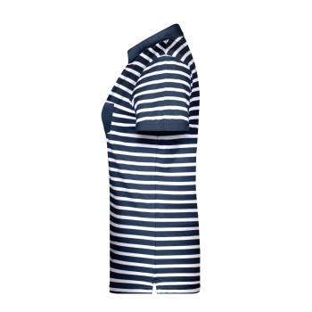 Polo maniche corte donna personalizzate con logo - Ladies' Polo Striped