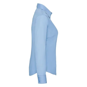 Ladies Poplin Shirt Long Sleeve