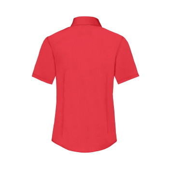 Ladies Poplin Shirt Short Sleeve