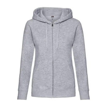Ladies Premium Hooded Sweat Jacket