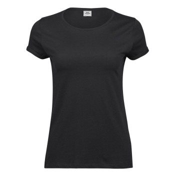 Maglietta t-shirt da donna personalizzata con logo  - Ladies Roll-Up Tee
