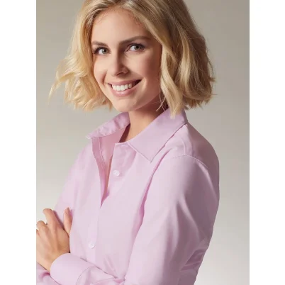 Ladies' Shirt Longsleeve Micro-Twill