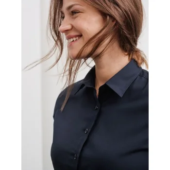 Ladies' Shirt Short sleeve Poplin