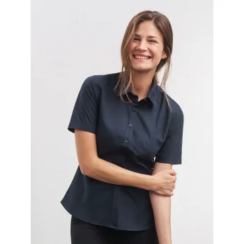 Ladies' Shirt Short sleeve Poplin