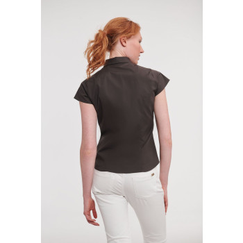 Ladies' Short Sleeve Easy Care Fitted Shirt